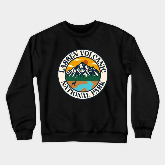 Lassen volcanic national park Crewneck Sweatshirt by Tonibhardwaj